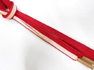 未使用品　正絹　手組帯締め